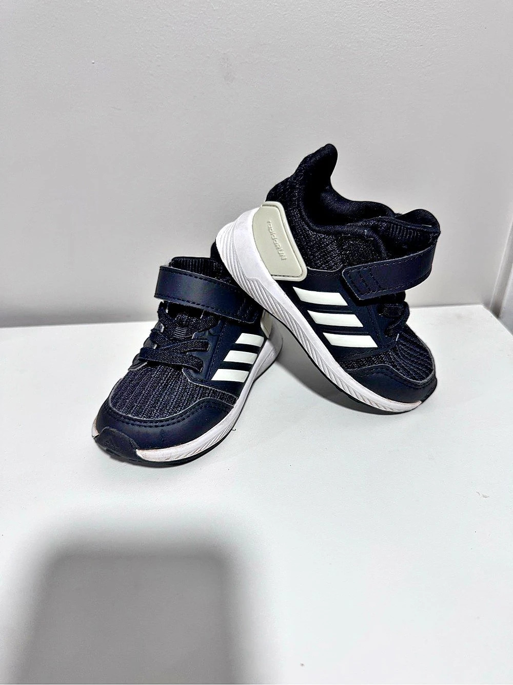 adidas Run Kids Sneakers Black & White Baby 5K